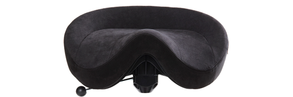 Стілець сідло для активного сидіння Backapp Smart Alcantara, Alu, Black ball, Wheels Black Grey - Фото 3 Стілець сідло для активного сидіння Backapp Smart Alcantara, Alu, Black ball, Wheels Black Grey - зображення 3