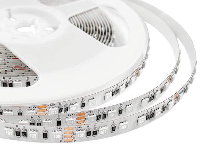 Світлодіодна стрічка 1 м PREMIUM SMD3535 120 LED 24В 15Вт/м IP20 RGB - зображення 2