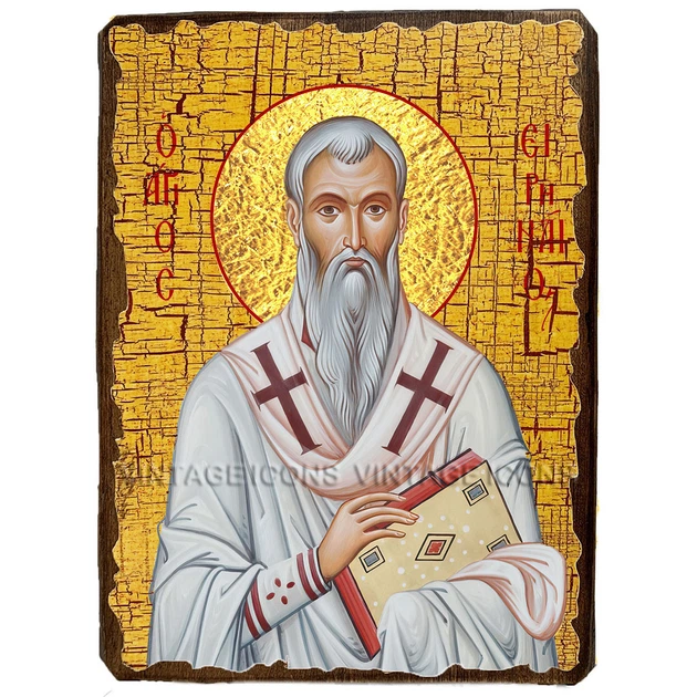 Икона Ириней Лионский ,икона на дереве 210х280 мм (3519-3) - Фото 1 Икона Ириней Лионский ,икона на дереве 210х280 мм (3519-3) - изображение 1