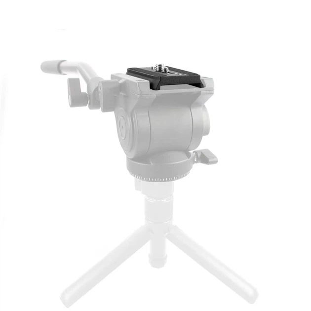 Быстросъемная площадка Manfrotto 501PL-120A для штативных головок Manfrotto MH055M0-Q5, 501HDV, 503HDV, 701HDV - изображение 9