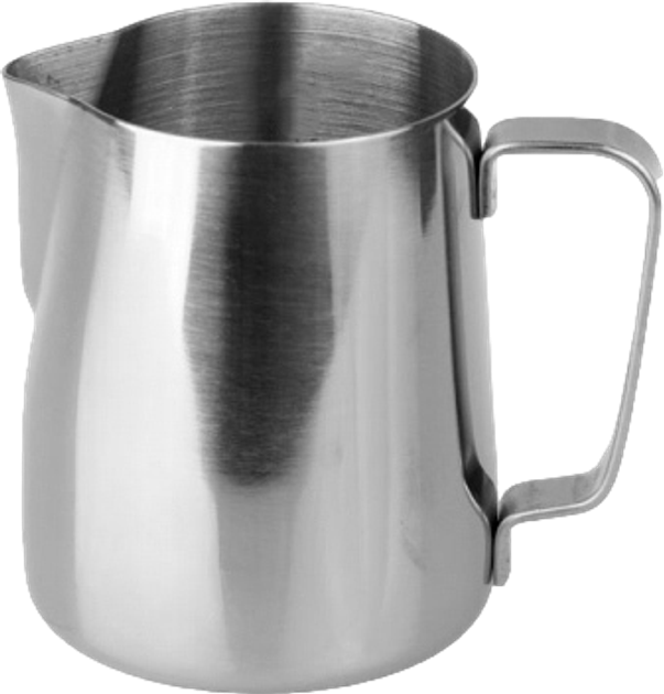 Глечик для молока Rhino Coffee Gear Pitcher Classic сріблястий 360 мл (799439765467) - зображення 1