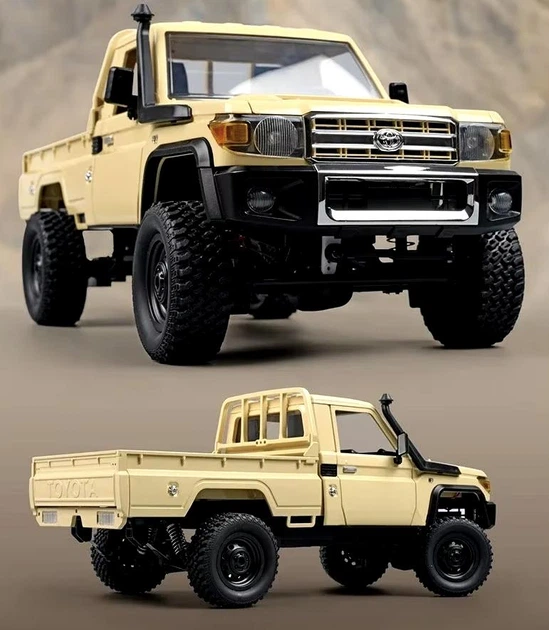 Машинка на радіокеруванні MN82 Toyota Land Cruiser 79 1:12 Бежевий