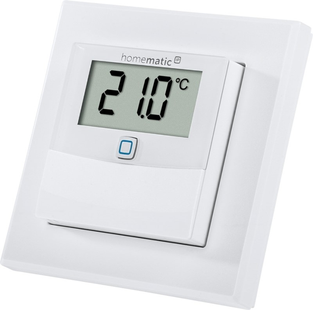 Czujnik inteligentny Homematic IP Temperature and humidity sensor with display – indoor (HmIP-STHD) - obraz 3