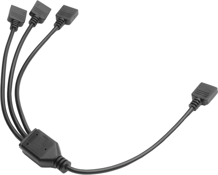 Rozdzielacz EKWB EK-Loop D-RGB 3-Way Black (3831109848067) - obraz 1