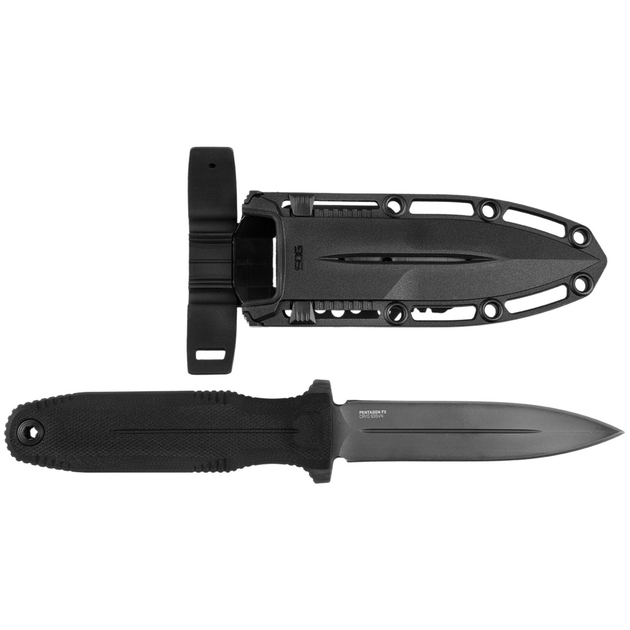 Ніж SOG Pentagon FX Black Out - зображення 2