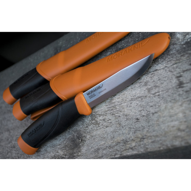 Нож Morakniv Companion Orange stainless steel оранжевый - изображение 2