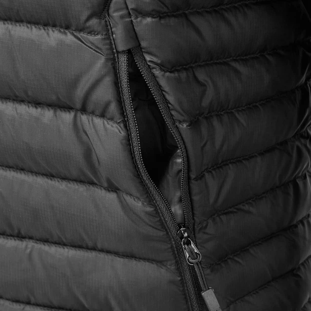 Куртка Rab Microlight Alpine Jacket чоловіча black S чорна - Фото 3 Куртка Rab Microlight Alpine Jacket чоловіча black S чорна - изображение 3