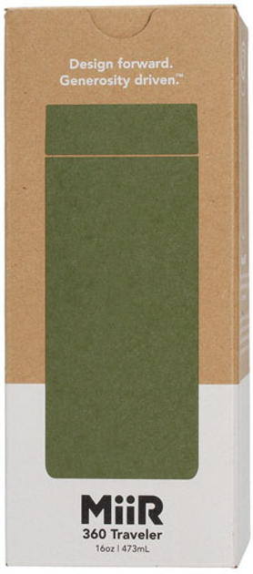 Kubek termiczny MiiR 360 Traveler Khaki 470 ml (840150802747) - obraz 2