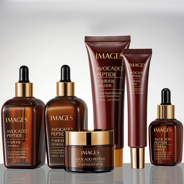 Набор по уходу за лицом IMAGES Beauty Avocado Peptide 6в1 с пептидами авокадо - изображение 4