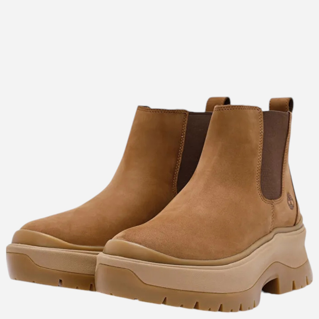 Sztyblety damskie skórzane Timberland Roxie Lane TB0A28XMEM71 41.5 (10US) 27 cm Brązowe (197065959272) - obraz 5