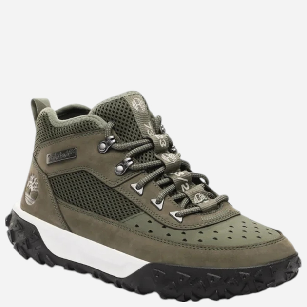 Buty trekkingowe męskie za kostkę Timberland GreenStride Motion 6 TB0A5VCVA581 42 (8.5US) 26.5 cm Zielone (196249558508) - obraz 4