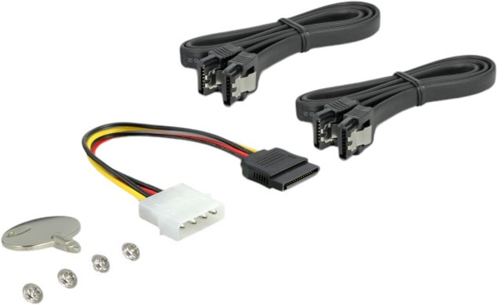 Kieszeń wewnętrzna 5.25" Delock do dysków HDD 1 x 2.5″ + 1 x 3.5″ SATA + 2 x port USB 3.0 (47209) - obraz 5