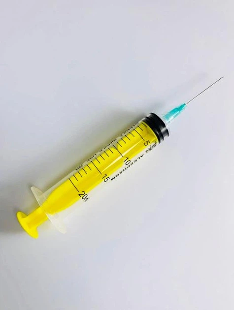 Шприц 20 ml Luer Lock трикомпонентний голка G 21 (0.8x40 mm) 50 шт