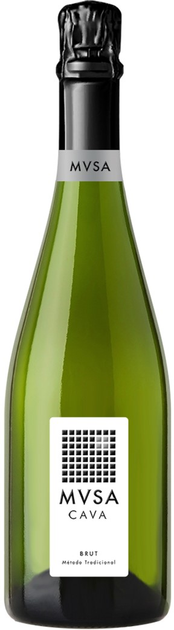 Вино ігристе MVSA Cava DO brut Vallformosa біле cухе 0.75 л 11.5% (8413216151138) - зображення 1
