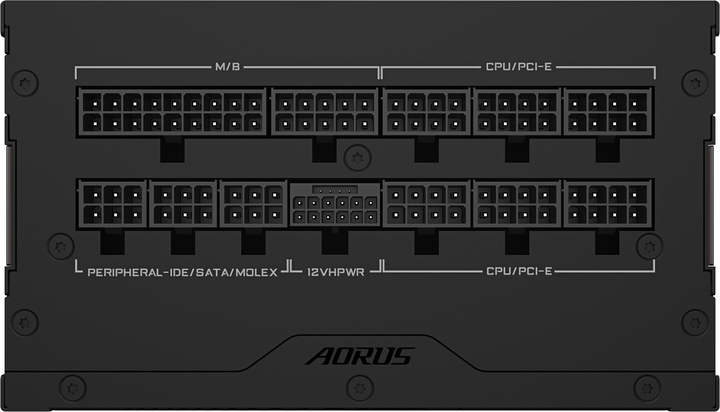 Блок питания Gigabyte Aorus Elite P1000W 80+ Platinum (GP-AE1000PM PG5) - изображение 2