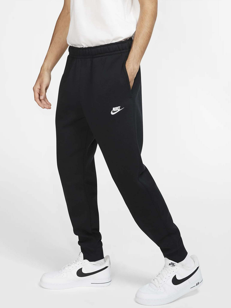 Спортивні штани чоловічі Nike Club Jogger BV2671-010 3XL Чорні (193147707533) - зображення 1