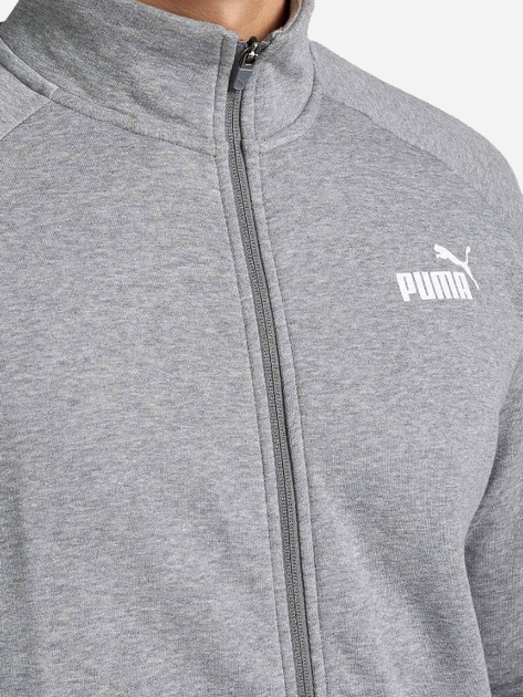 Komplet sportowy męski Puma Tracksuit 585840-53 XXL Szary/Granatowy (4064536587905) - obraz 4