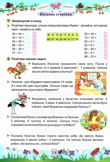 Летняя тетрадь. Математика. Из 1 в 2 класс - Цыбульская С. - изображение 2