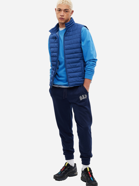 Spodnie dresowe męskie GAP 795695-02 XL Granatowe (1200116419829) - obraz 3