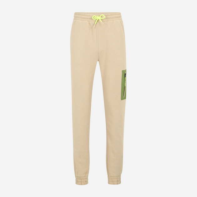 Spodnie dresowe męskie Fila FAM0275-70007 XL Beżowe (4064556379283) - obraz 5