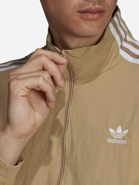 Bluza sportowa męska rozpinana adidas Lock Up Tt H41389 XS Beżowa (4064055158167) - obraz 5