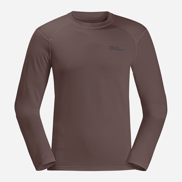 Рашгард чоловічий Jack Wolfskin Infinite L/S M 1808312-2365 XL Коричневий (4064993866605) - зображення 3