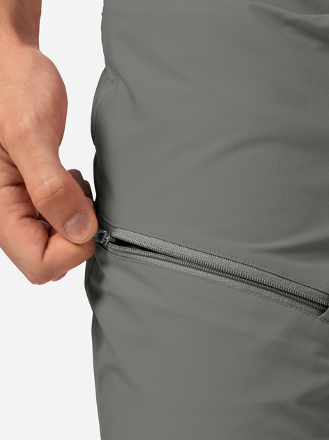Спортивні шорти чоловічі Jack Wolfskin Tourer Shorts M 1507231-4143 48 Хакі (4064993663563) - зображення 4
