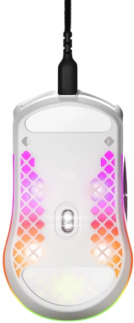 Mysz SteelSeries Aerox 3 USB Snow (5707119043212) - obraz 5