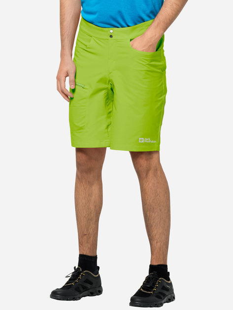 Spodenki sportowe męskie Jack Wolfskin Tourer Shorts M 1507231-4150 56 Jasnozielone (4064993663679) - obraz 1