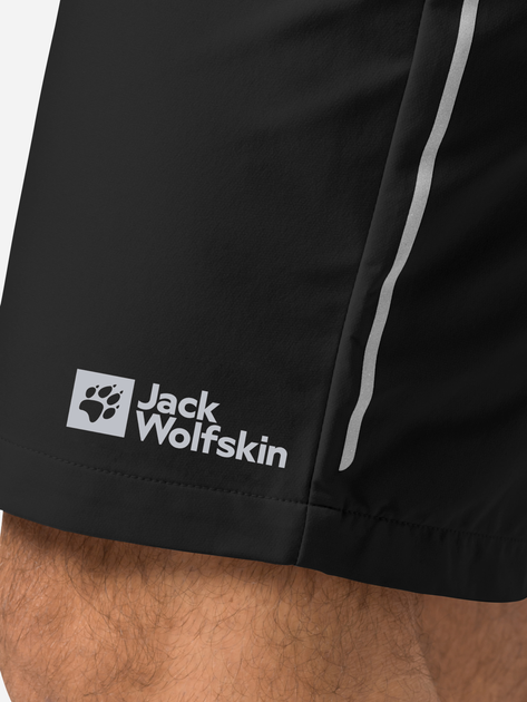 Spodenki sportowe męskie Jack Wolfskin Tourer Shorts M 1507231-6000 58 Czarne (4064993142747) - obraz 3