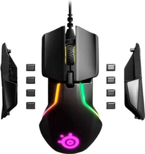 Mysz SteelSeries Rival 600 TrueMove3+ Dual Optical Gaming Mouse (813682023591) - obraz 5