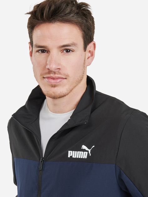 Спортивний костюм чоловічий Puma Woven Tracksuit 67888714 2XL Темно-синій (4099686732851) - зображення 4