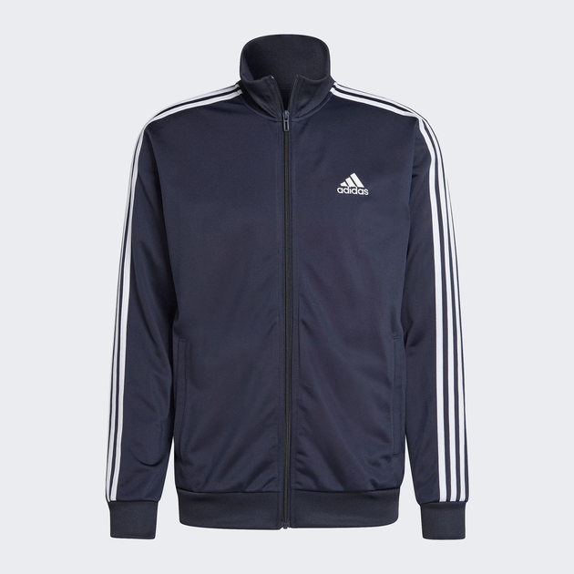 Komplet sportowy męski (bluza bez kaptura + spodnie) adidas HZ2220 S Granatowy (4066745439013) - obraz 7