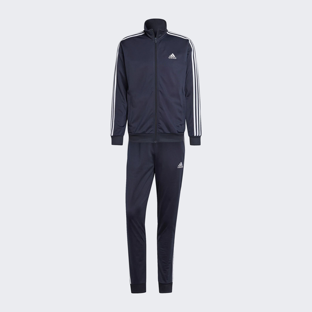 Komplet sportowy męski (bluza bez kaptura + spodnie) adidas HZ2220 L Granatowy (4066745439082) - obraz 6