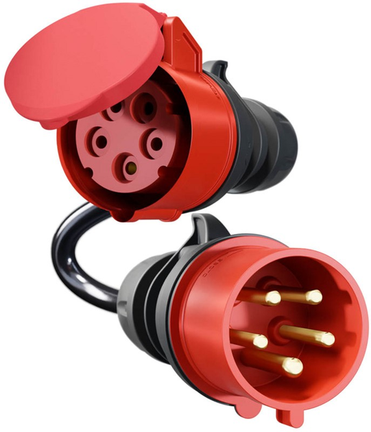 Adapter do samochodu elektrycznego go-e Gemini flex 22 kW CEE32 Red na CEE16 Red (CH-04-03) - obraz 2