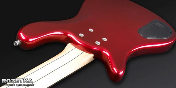 Бас-гітара Warwick RockBass Streamer LX 5 (Metallic Red CHR) - зображення 4