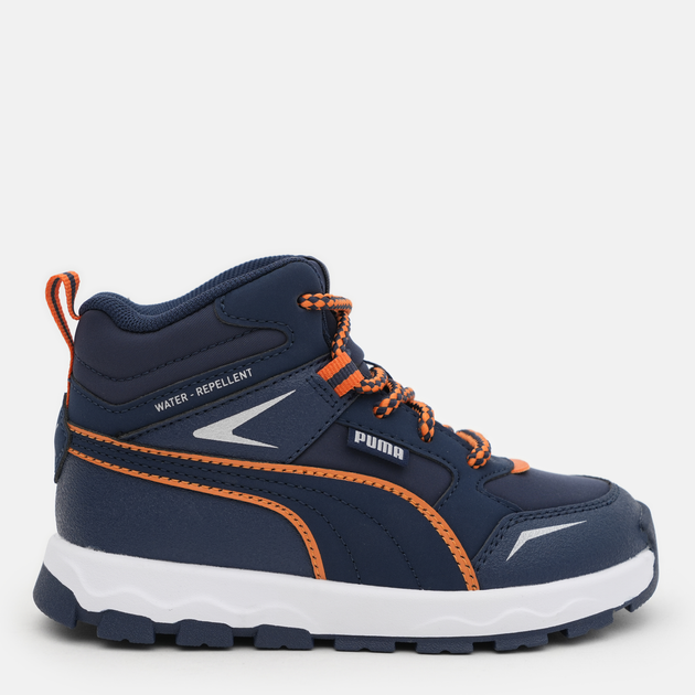Детские демисезонные ботинки для мальчика Puma 39764502 30 Club Navy ...