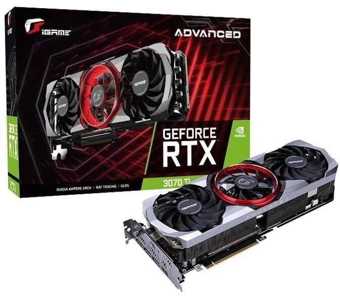Відеокарта Colorful RTX 3070Ti 8GB iGame Advanced OC (iGame