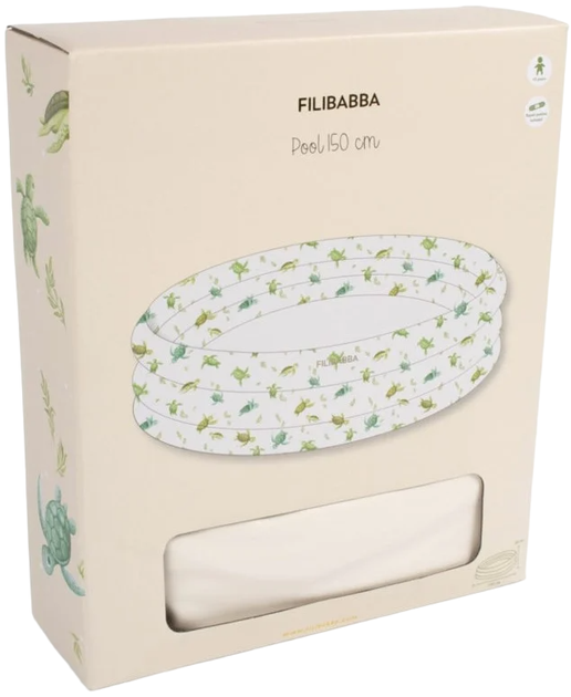 Надувний дитячий басейн Filibabba 150 см Alfie First Swim (5712804030064) - зображення 3