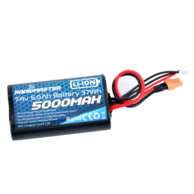 Аккумулятор LiIon Radiomaster 5000mAh 7.4V 2S XT30 - изображение 2