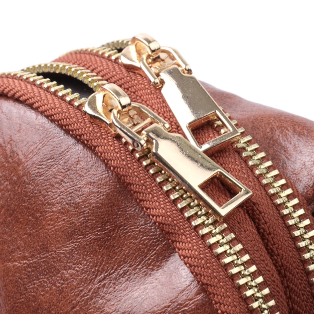 Компактная женская сумка через плечо на два отделения из экокожи VINTAGE Bag 22783 Коричневый - Фото 6 Компактная женская сумка через плечо на два отделения из экокожи VINTAGE Bag 22783 Коричневый - изображение 6