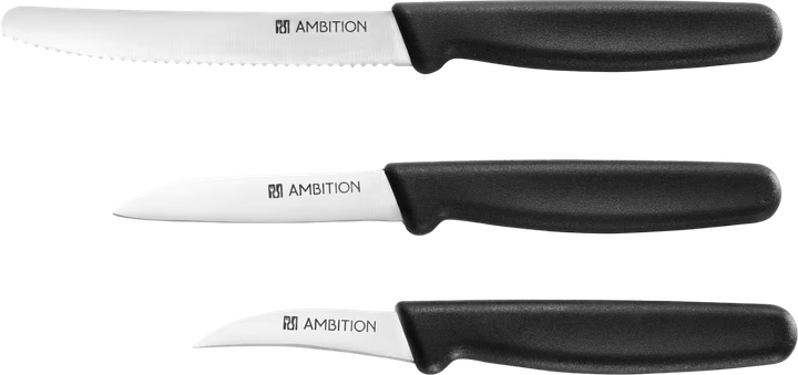 Набір ножів для сніданку Ambition Kniver 3 шт (5904134294425) - зображення 1