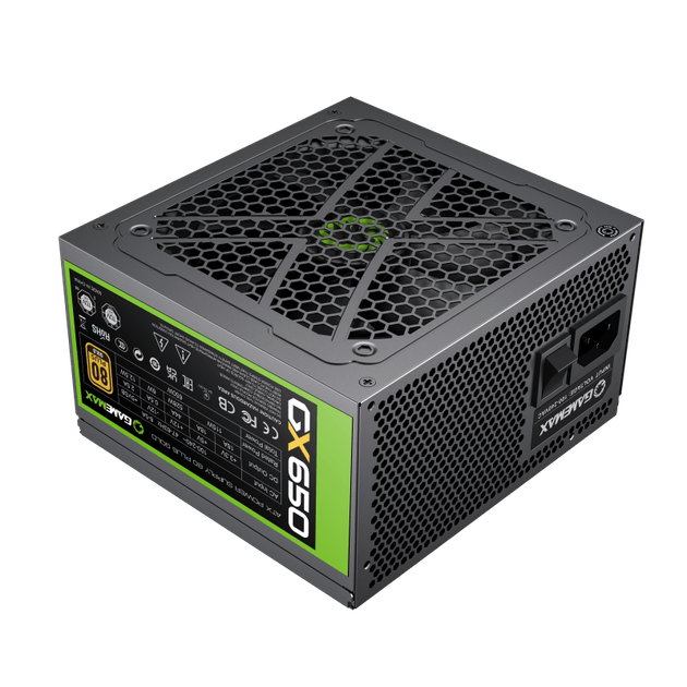 Блок питания GameMax GX-650 80+ Gold Modular компьютерный 650W Черный - Фото 4 Блок питания GameMax GX-650 80+ Gold Modular компьютерный 650W Черный - изображение 4