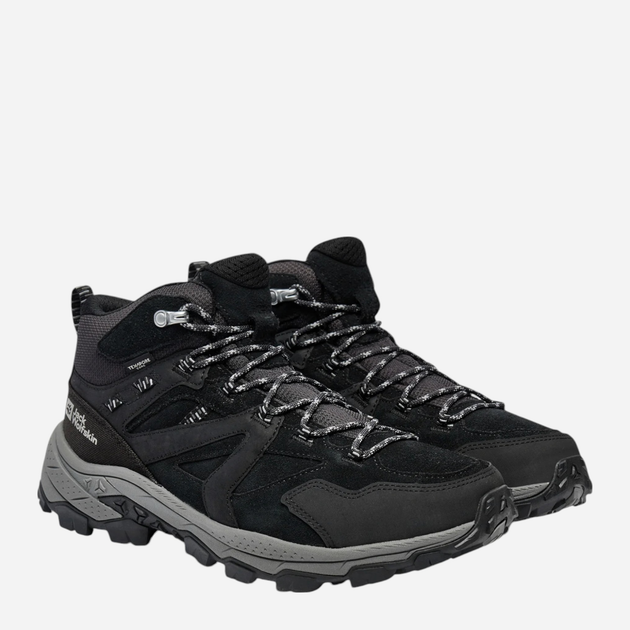 Buty trekkingowe męskie Jack Wolfskin Vojo Tour LT Texapore Mid M A62074_6350 45.5 Ciemnoszare (4064886364669) - obraz 2