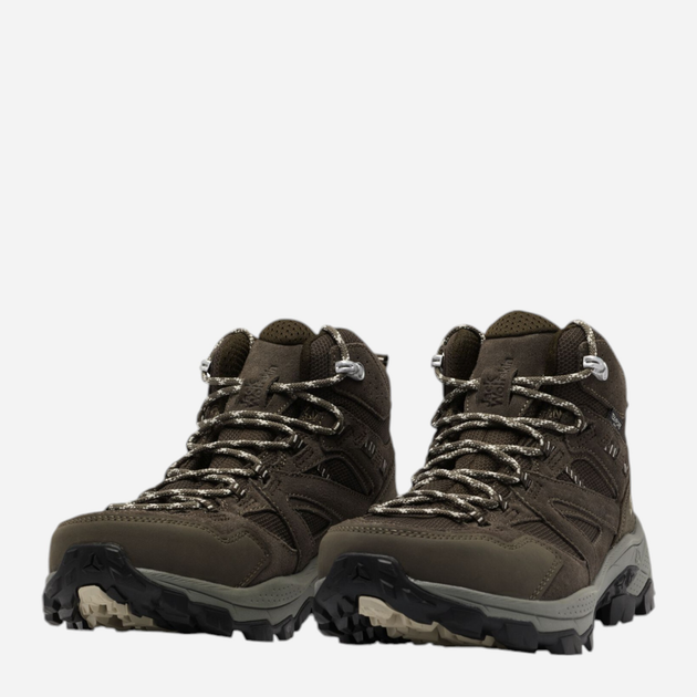 Buty trekkingowe męskie Jack Wolfskin Vojo Tour Texapore Mid M A62072_5719 45 Ciemnobrązowe (4064886369527) - obraz 3