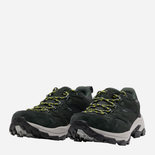 Чоловічі кросівки для трекінгу з мембраною Jack Wolfskin Vojo Tour Texapore Mid M A62070_E0167 47.5 Темно-зелені (4064886368285) - зображення 4