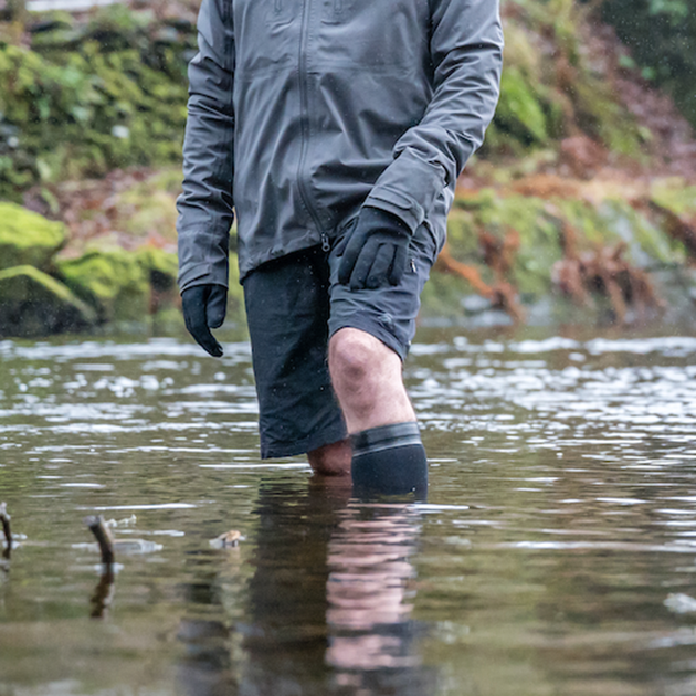 Шкарпетки водонепроникні Dexshell Wading Pro Socks, чорні, розмір S (36-38) - изображение 5