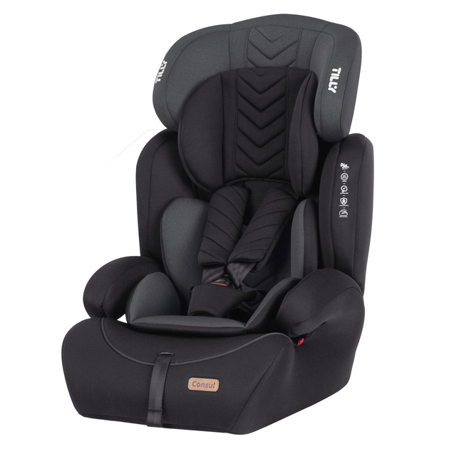 Автокрісло TILLY Consul T-531/4 Dark Grey група 1/2/3 - изображение 1