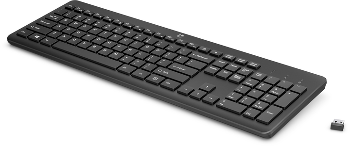 Klawiatura bezprzewodowa HP 230 Wireless Keyboard Black (3L1E7AA#ABB) - obraz 2