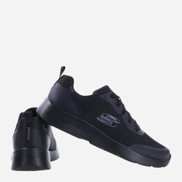 Buty sportowe chłopięce lekkie Skechers Dynamight 2.0 Radius Runner 302572L 36.5 Czarne (196311479557) - obraz 4